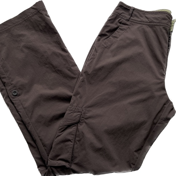 REI Pants & Jumpsuits Rei Pants Sz Tall Hiking Pants Brown Nylon